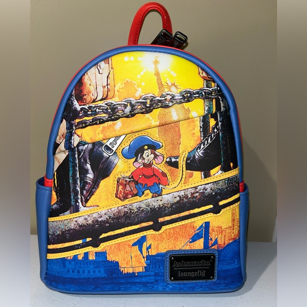 An American Tail Loungefly backpack